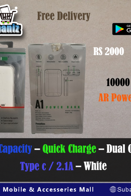 AR 10000 mah power bank