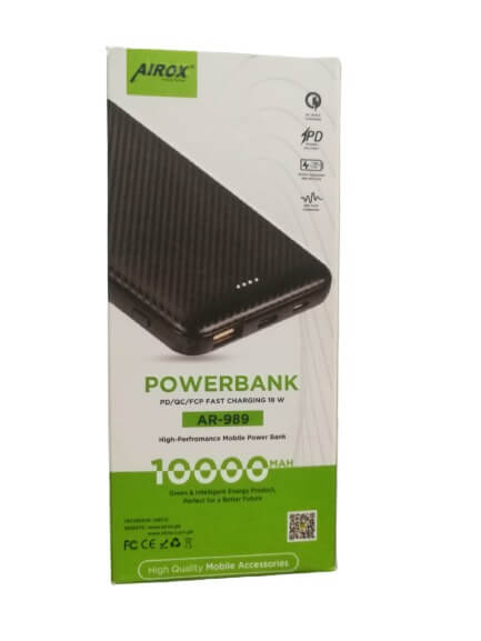 Airox Power Bank PD 18 Watt (AR 989)